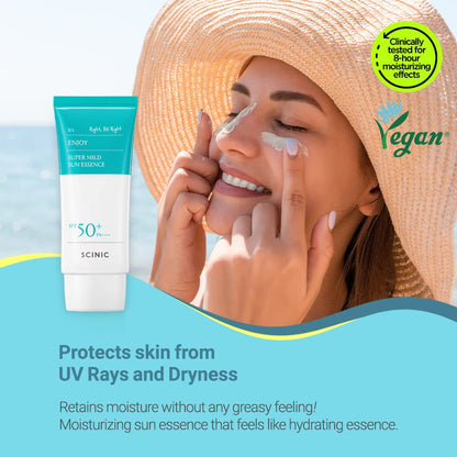 SCINIC Enjoy Super Mild Sun Essence SPF50+ / PA++++