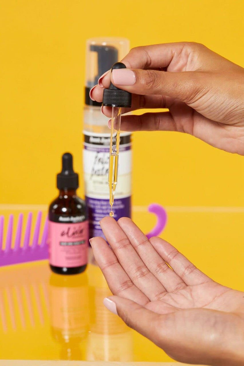 Aunt Jackie's Elixir Essentials Hair & Scalp Oil - Collagen, Tea Tree Oil & Eucalyptus