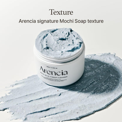 ARENCIA Fresh Blue Hyssop Rice Mochi Cleanser (4.23oz)