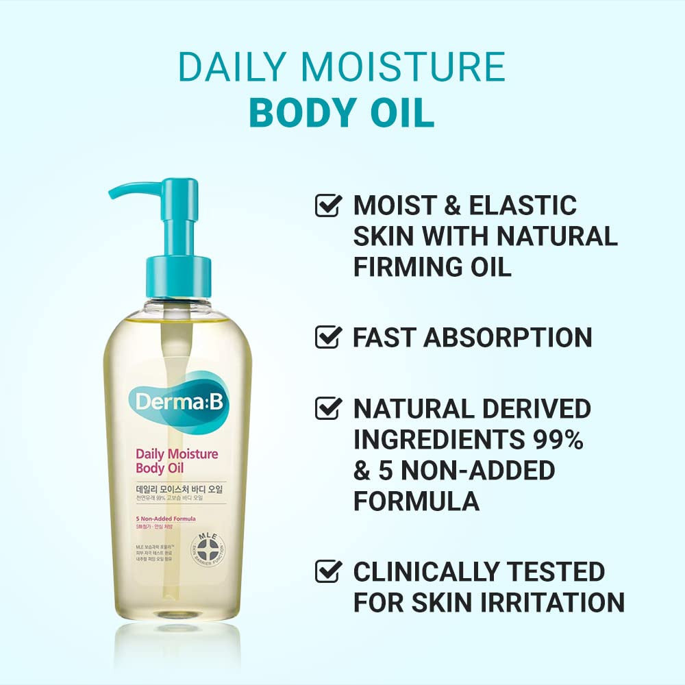 Derma B Daily Moisture Body Oil