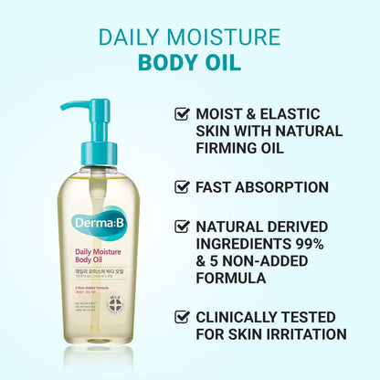 Derma B Daily Moisture Body Oil