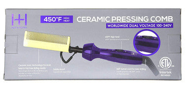 [WHOLESALE] Annie Hot & Hotter Ceramic Electrical Pressing Comb (x 3 )