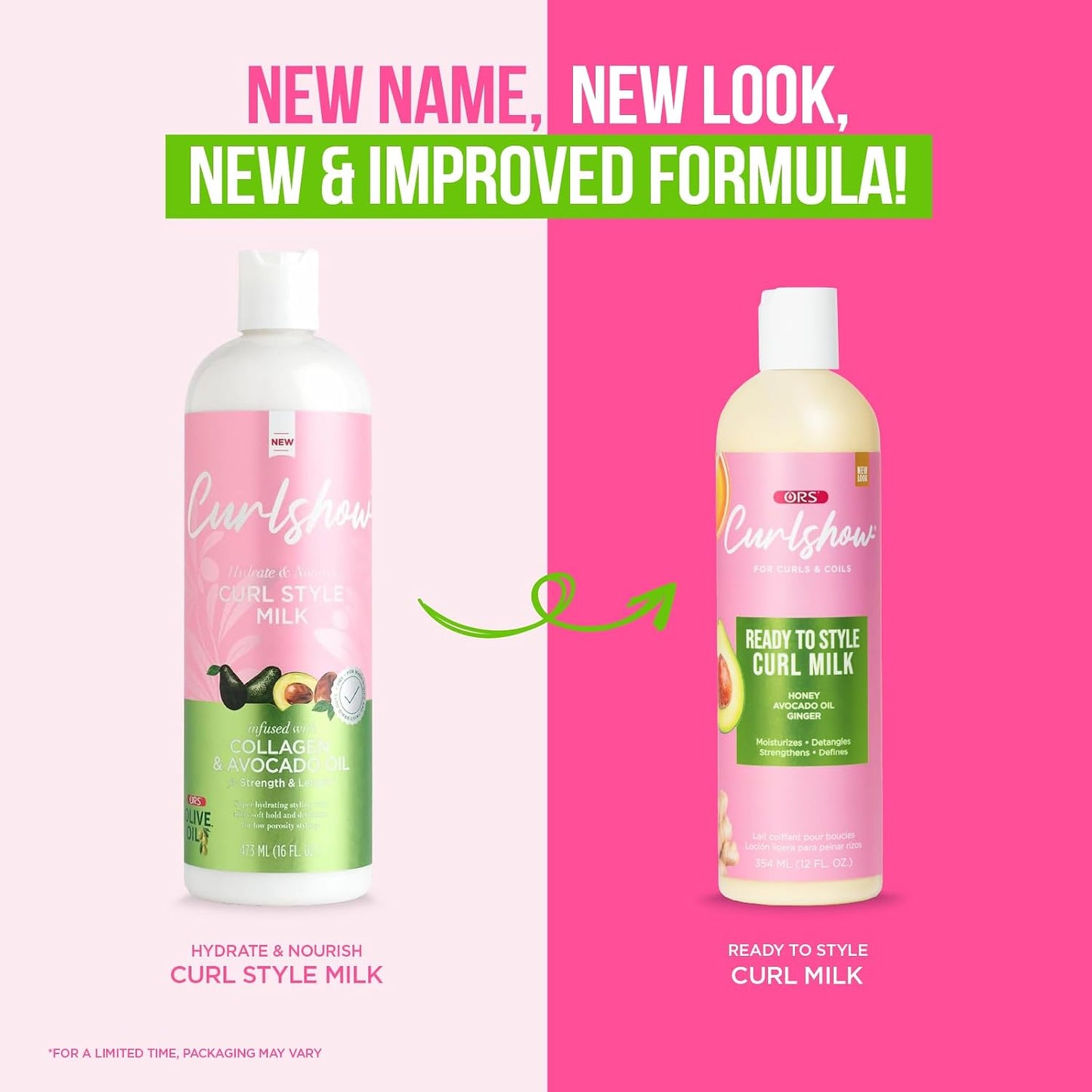 ORS Curlshow Ready to Style Curl Milk (12oz)