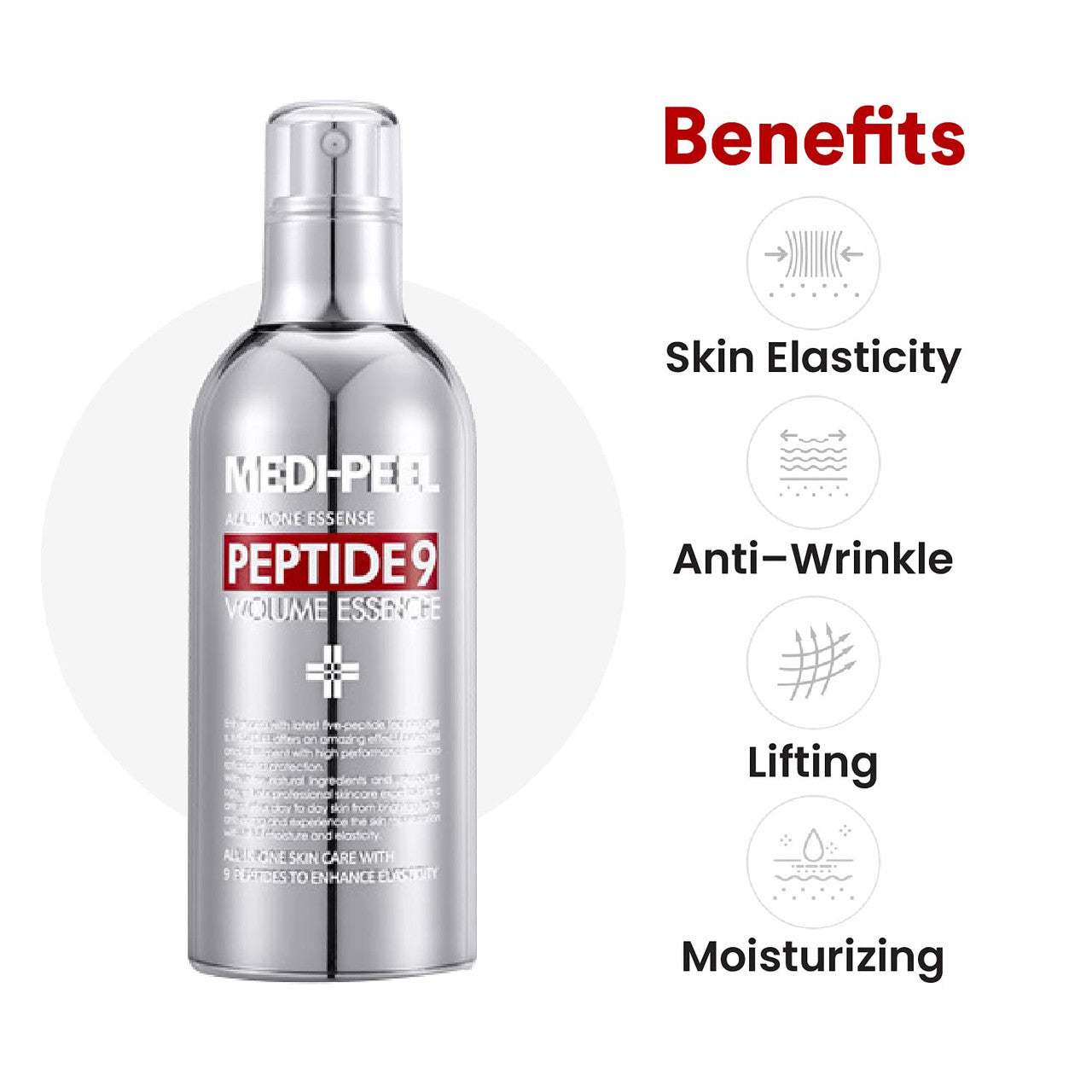 MEDI-PEEL Peptide 9 Volume All in one Essence (3.38 oz)