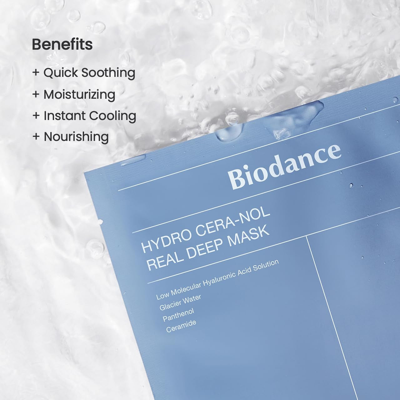 BIODANCE  Cera-nol Real Deep Overnight Hydrogel Mask (1 Sheet)
