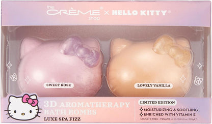 THE CREME SHOP X Hello Kitty 3D Aromatherapy Bath Bomb Duo