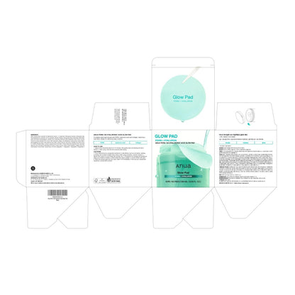 Anua PDRN 100 Hyaluronic Acid Pad  (180ml, 60 Pads)