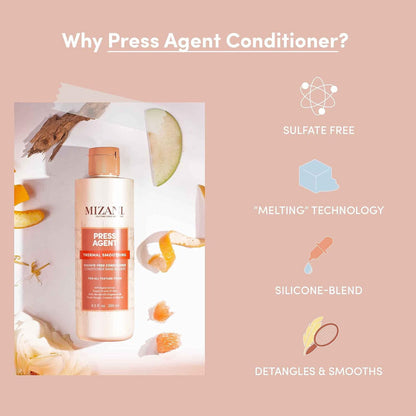 MIZANI Press Agent Thermal Smoothing Raincoat Styling Serum (8.5 oz)
