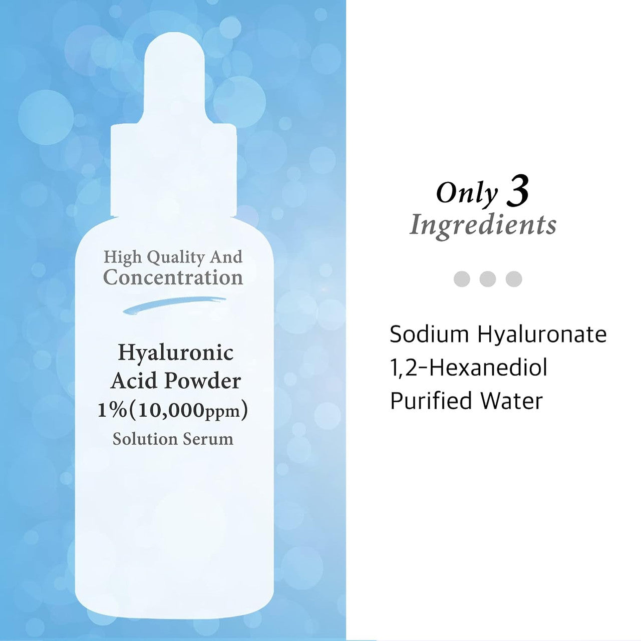 Cos De BAHA Hyaluronic Acid Serum (2oz)