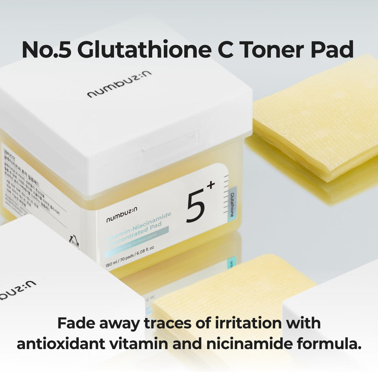 NUMBUZIN No.5 Vitamin-Niacinamide Concentrated Toner Pad (70 pads)