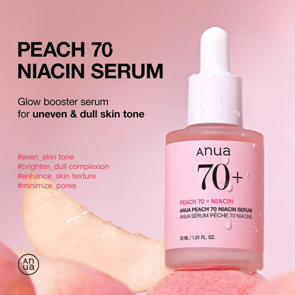 Anua Peach 70% Niacinamide Serum (1.01 oz)