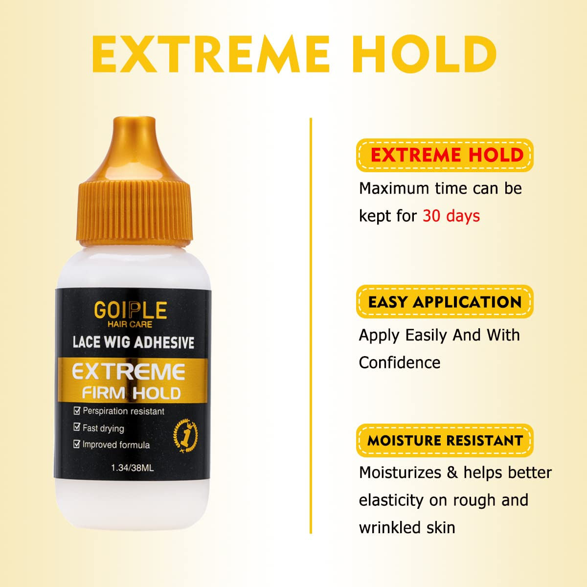 Goiple Lace Wig Adhesive Extreme Firm Hold