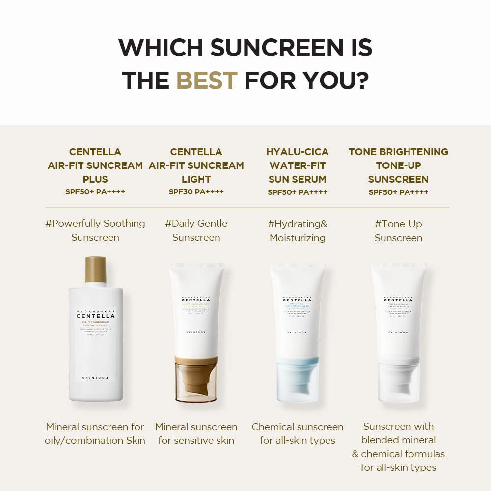 [SKIN1004] Madagascar Centella Air-fit Suncream Light SPF 30 PA++++