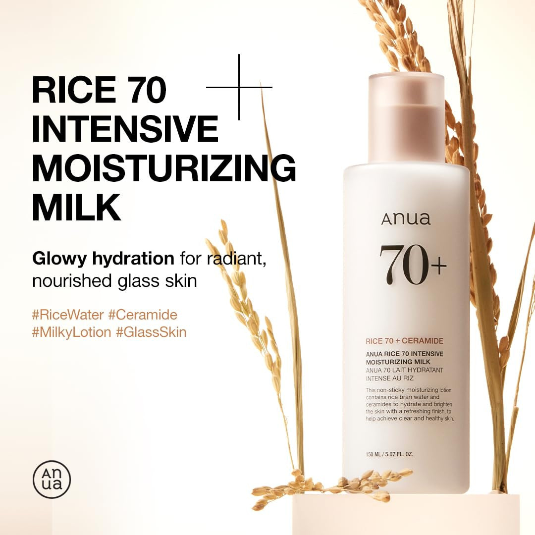 Anua Rice 70 Intensive Moisturizing Milk (5.07 oz)