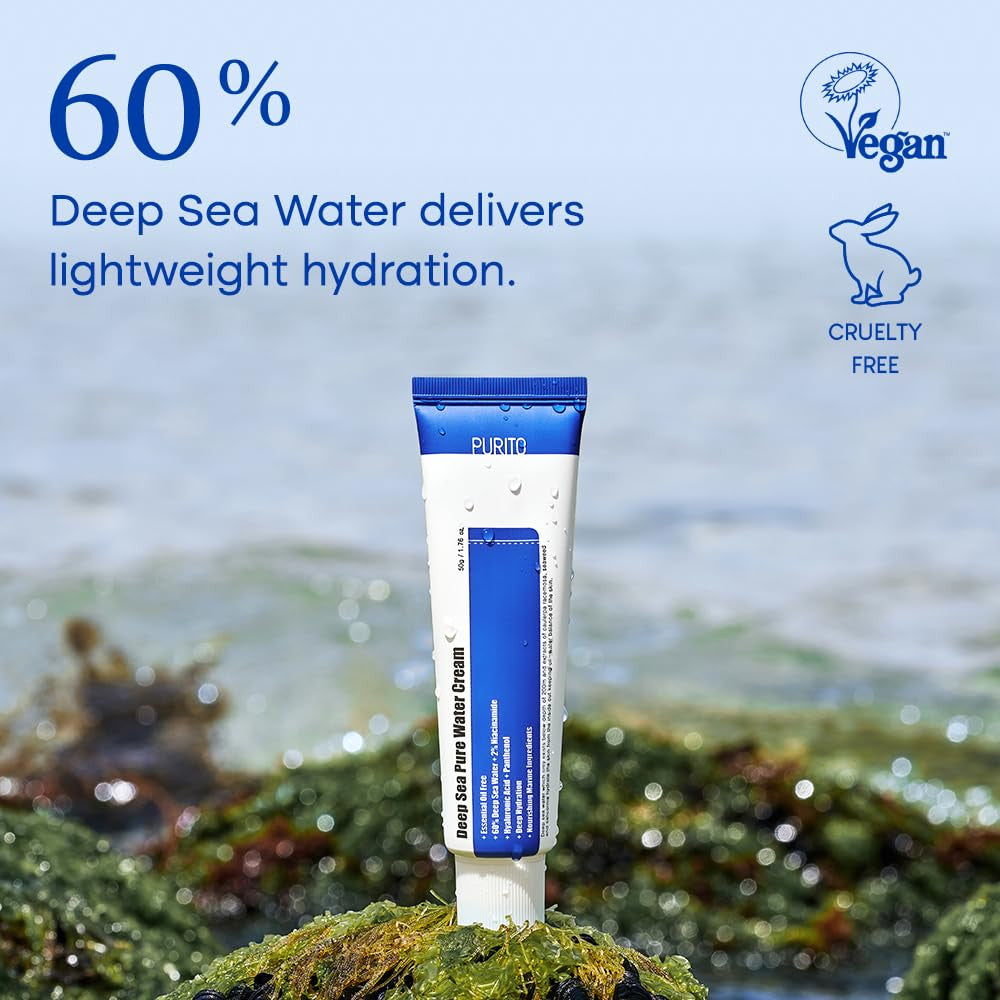 PURITO Deep Sea Pure Water Cream (1.7 oz)