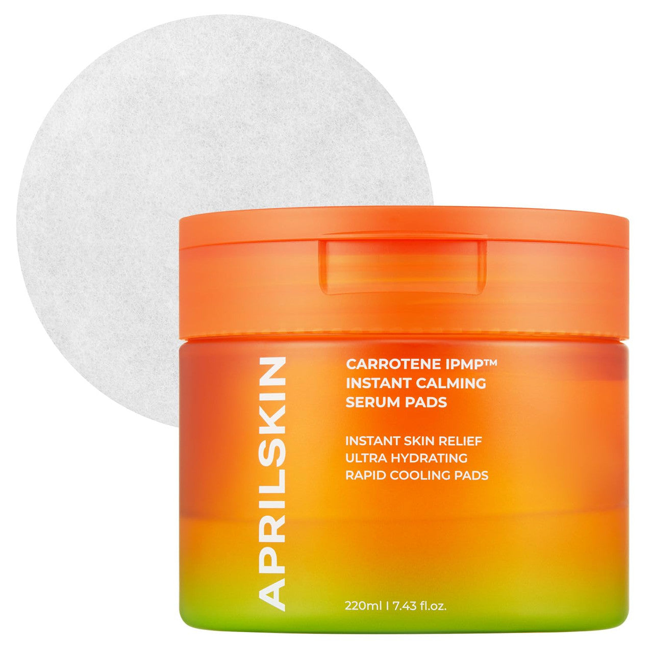 APRILSKIN Carrotene IPMP™ Instant Calming Serum Pads (80 Pads)