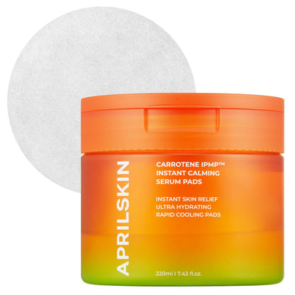 APRILSKIN Carrotene IPMP™ Instant Calming Serum Pads (80 Pads)
