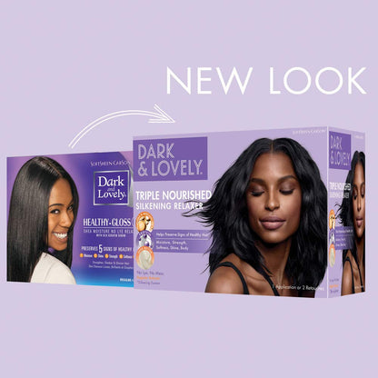 Dark and Lovely Healthy Gloss 5 Moisturizing No-Lye Relaxer [Regular]