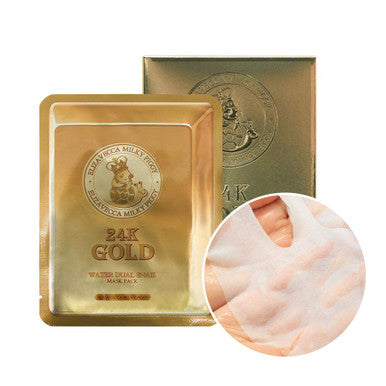 Elizavecca 24k Gold Water Dual Snail Mask Pack (1Sheets)