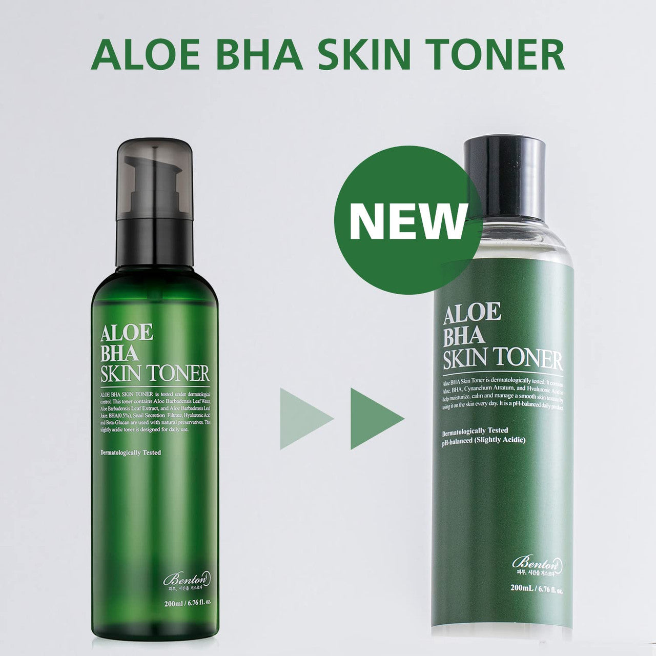 BENTON Aloe BHA Skin Toner (6.76 oz)