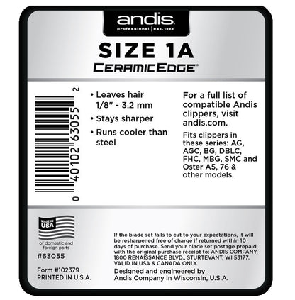 ANDIS Ceramic Edge Detachable Blade