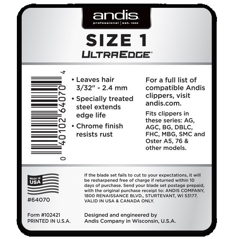 ANDIS Ultraedge Detachable Replacement Blade