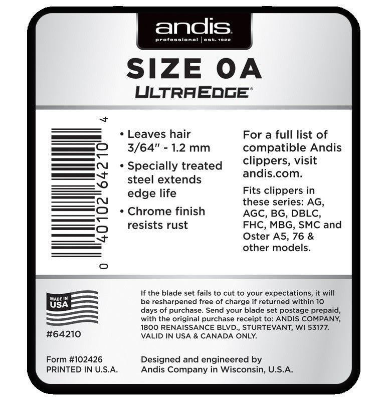 ANDIS Ultraedge Detachable Replacement Blade