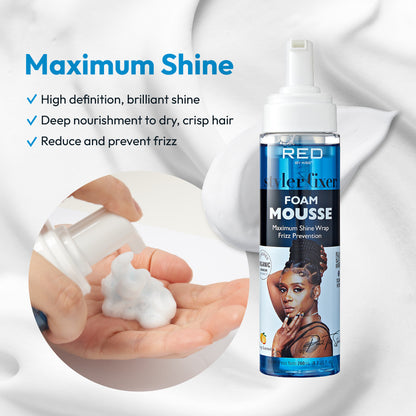 KISS Styler Fixer Foam Mousse (8.7 oz)