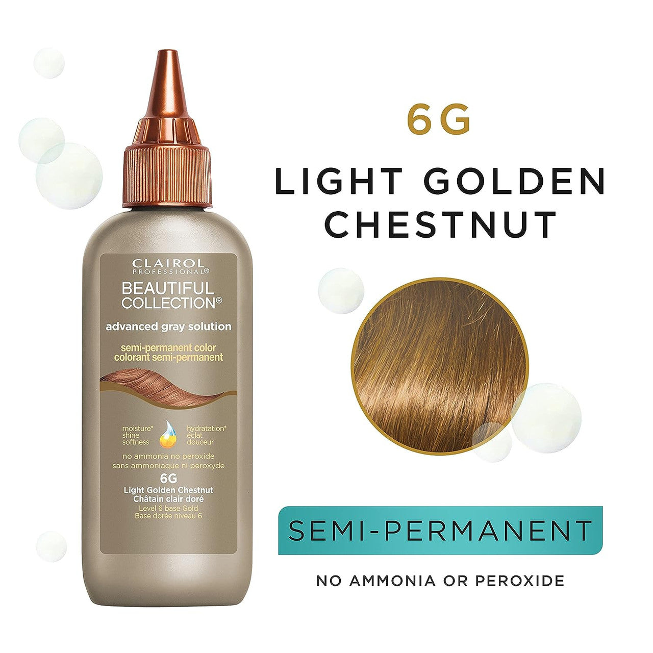 Clairol Beautiful Advanced Gray Solution Semi-Permanent hair color