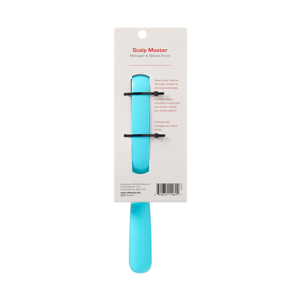RED Scalp Master 2 Sided Massage and Shampoo Brush
