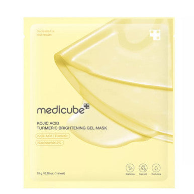 MEDICUBE Kojic Acid Turmeric Gold Jelly Gel Mask (1 Sheet)