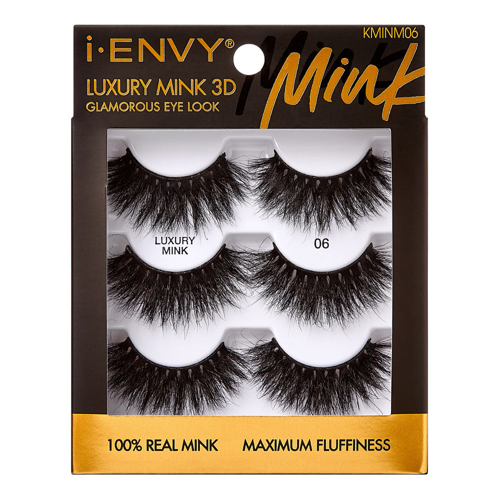 KISS i Envy Luxury Mink Lashes Multi Pack