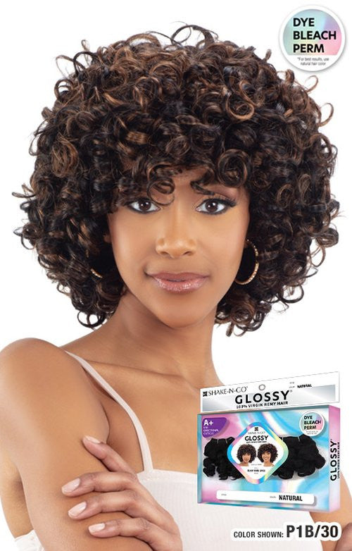 SHAKE N GO Glossy 100% Virgin Remy Hair Multi Pack - Glam Curl