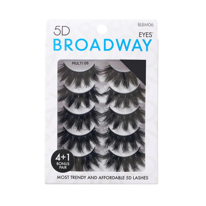 KISS Broadway 5D Lashes 5 Pair Multipack (30 Styles)