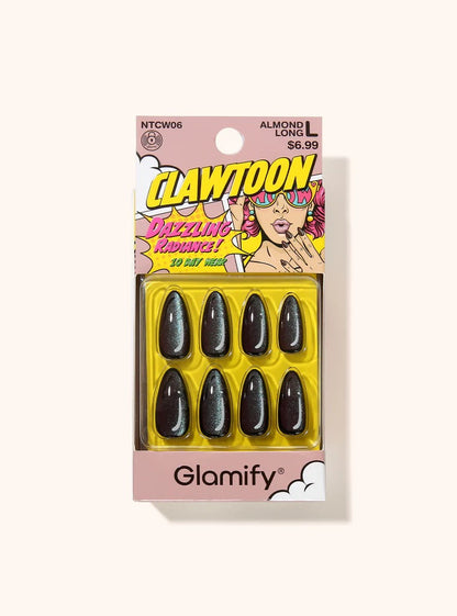 GLAMIFY Clawtoon Press On Nails - Almond Long