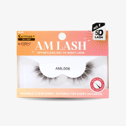 Ebin New York Cattitude 5D AM Lashes- Wispy Natural