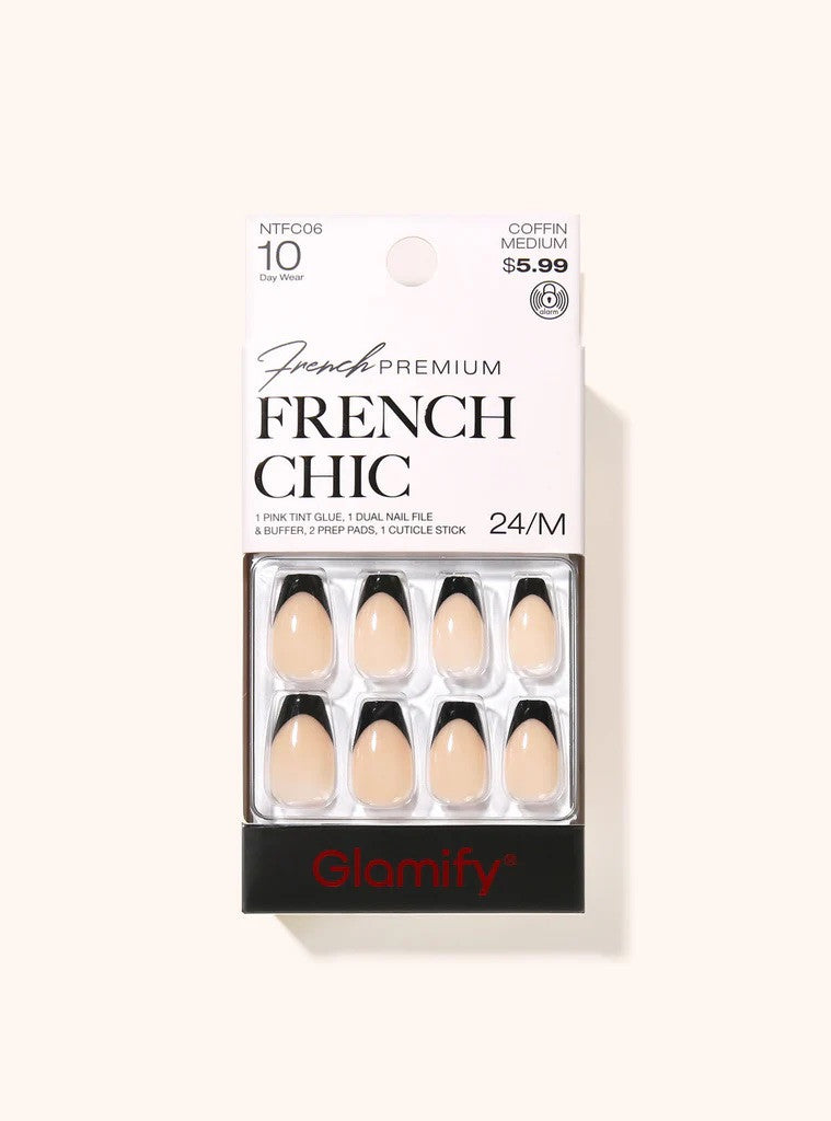 GLAMIFY French Chic Press On Nails