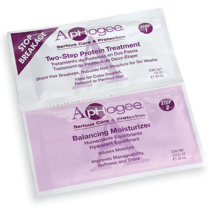 Aphogee Two Step Protein Treatment & Balanced Moisturizer