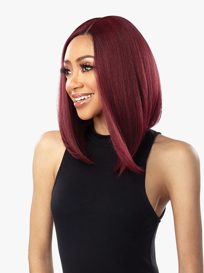 SENSATIONNEL Shear Muse Red Krush Synthetic HD Lace Wig - KIMORA