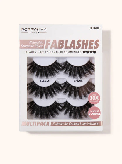 ABSOLUTE Poppy & Ivy Fablashes Multipack