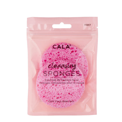 CALA Pink Cellulose Cleansing Sponges (2pcs/pk)