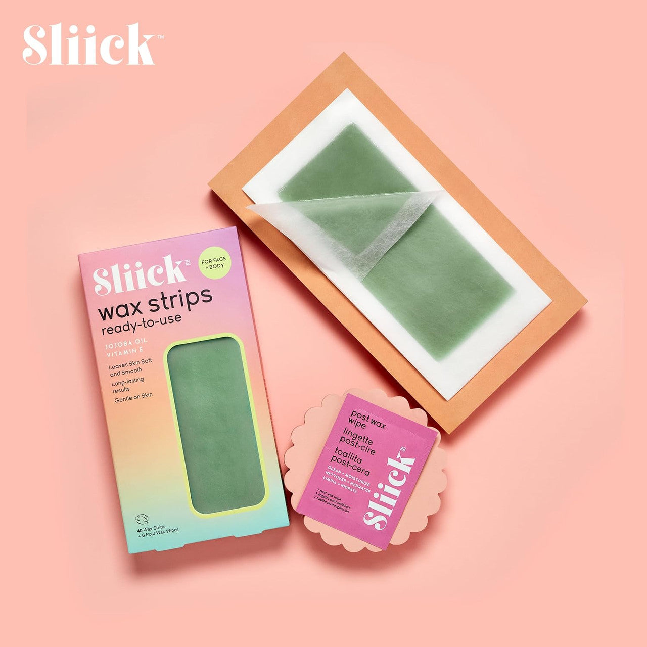 SLIICK Ready-to-Use Wax Strips (40 CT) - product image 7