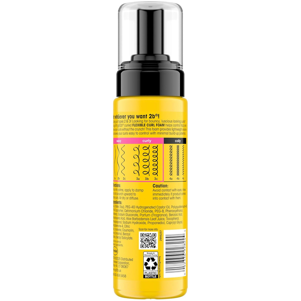 Got2b Curled Flexible Curl Foam (6.7 oz)