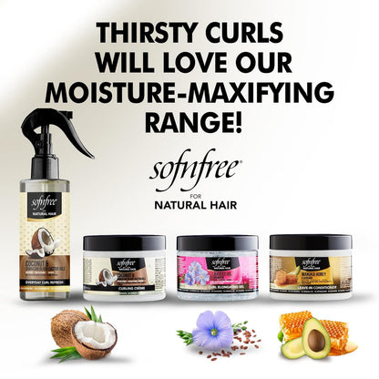 Sofnfree Coconut & Jamaican Black Castor Curling Creme (11 oz)