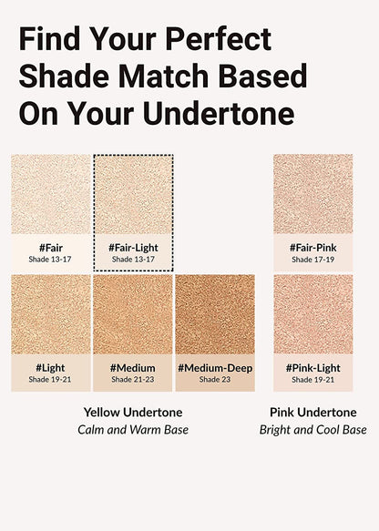 [JUNG SAEM MOOL] Essential Skin Nuder Cushion Refill Included (Fair Light)