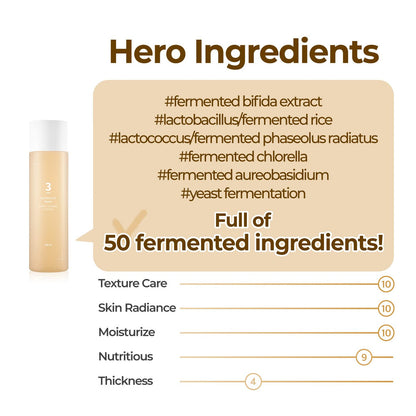 NUMBUZIN No.3 Super Glowing Essence Toner (6.76 oz)