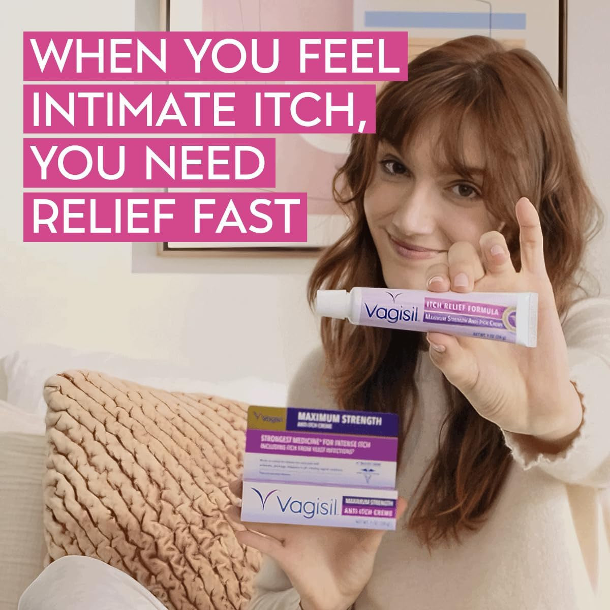 VAGISIL Maximum Strength Feminine Anti-Itch Cream - Regular