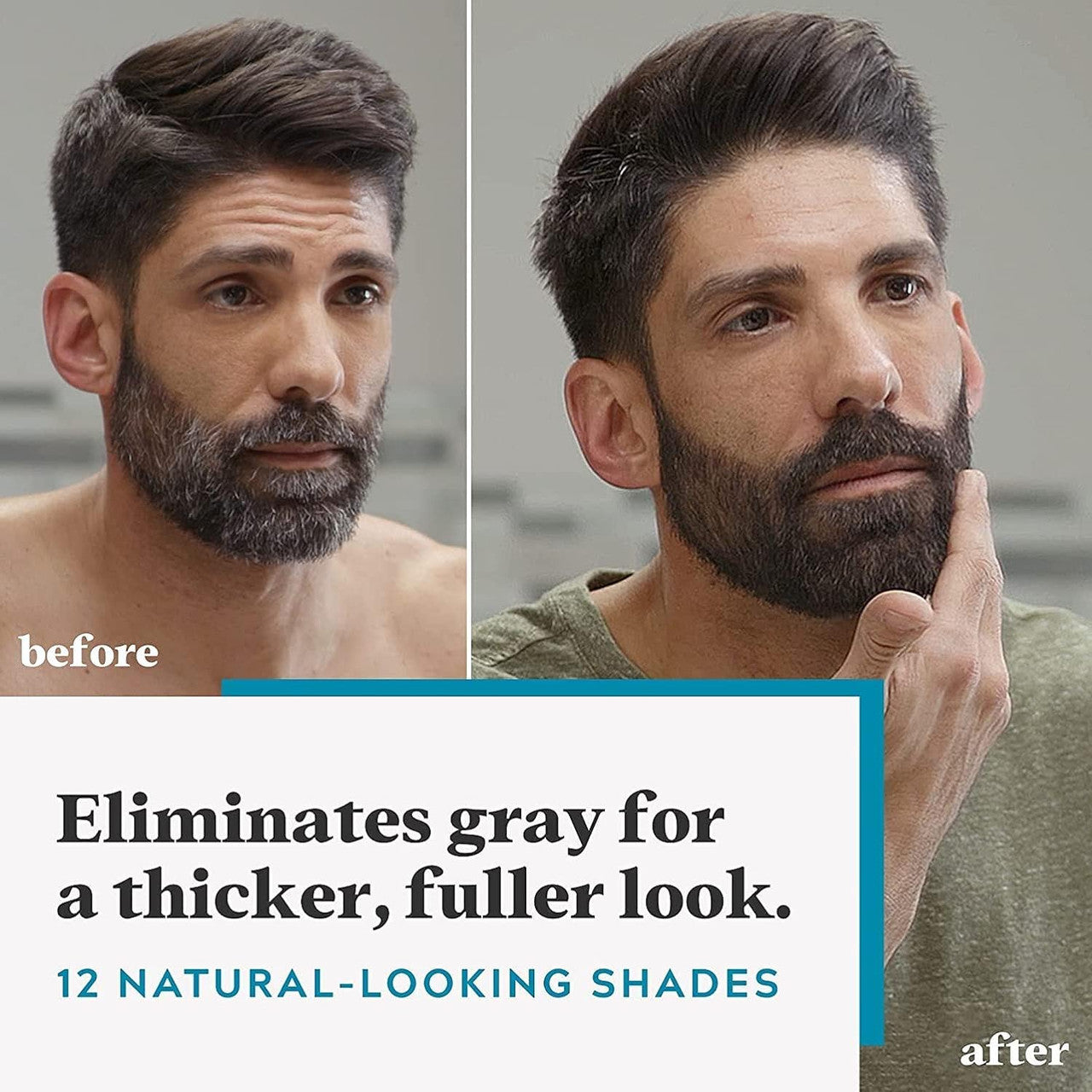 Just For Men Mustache & Beard Beard Coloring for Gray Hair