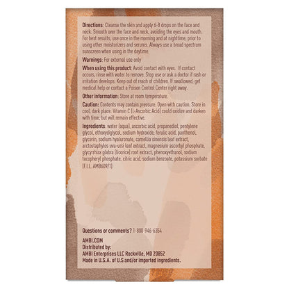 Ambi Even & Clear Vitamin C Infused Glow Serum (1 oz)