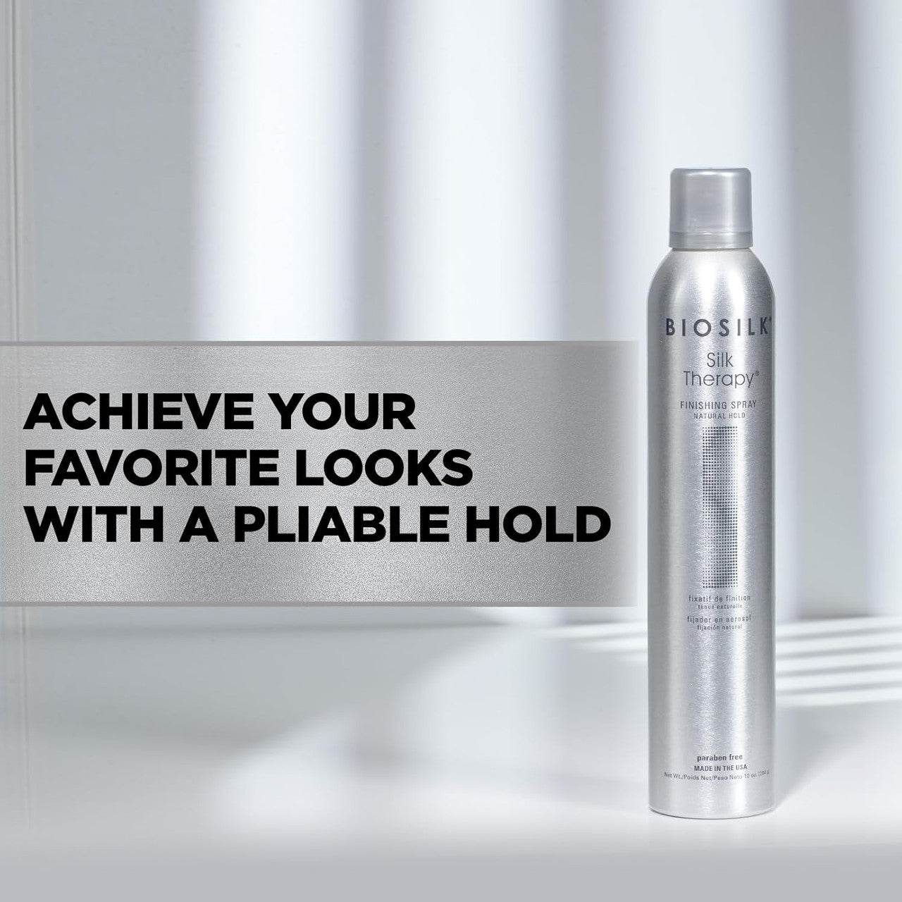 BioSilk Silk Therapy Finishing Spray Natural Hold (10oz)